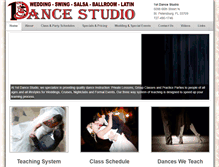 Tablet Screenshot of dancelessonstampabay.com